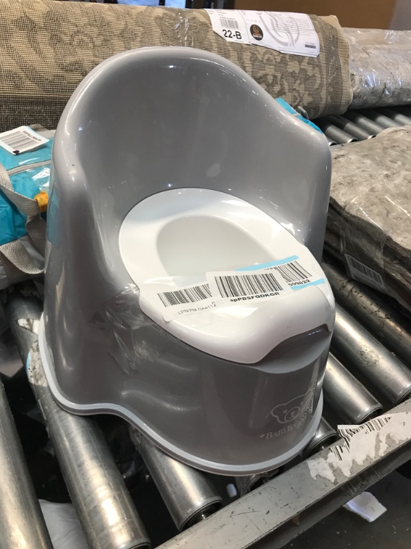 Photo 1 of BabyBjörn Potty Chair, Grey/White
