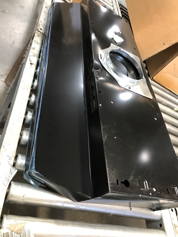 Photo 2 of 42" Convertible Range Hood, 160 CFM - Black