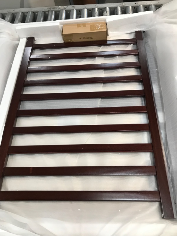 Photo 1 of Dream on Me Naples 4-in-1 Convertible Mini Crib Finish Espresso
