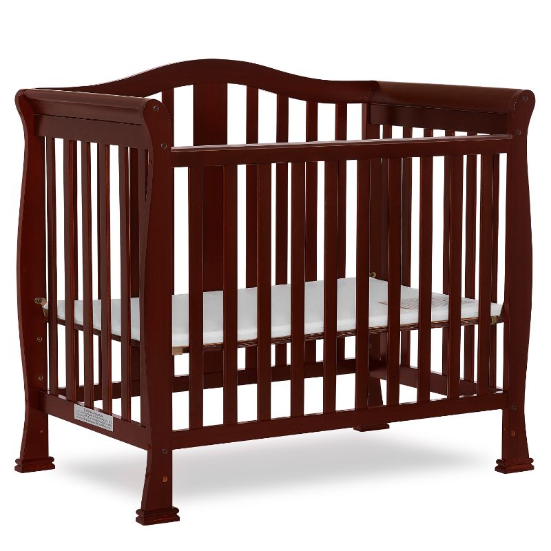 Photo 1 of Dream on Me Naples 4-in-1 Convertible Mini Crib Finish Espresso
