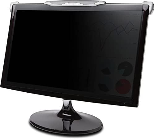 Photo 1 of Kensington FS220 Snap2 Privacy Screen for 20-Inch to 22-Inch Widescreen 16:10 Monitors (K55779WW), Black
