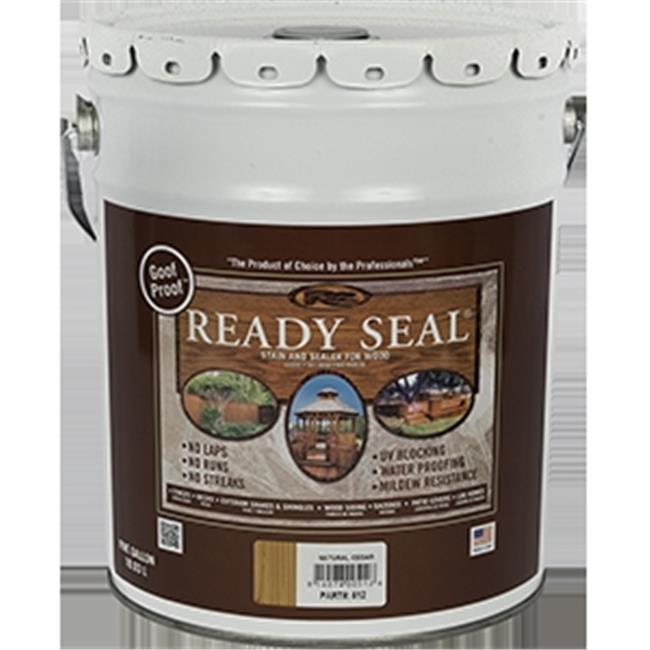 Photo 1 of 7966120 5 Gal Exterior Wood Stain & Sealer, Natural Cedar
