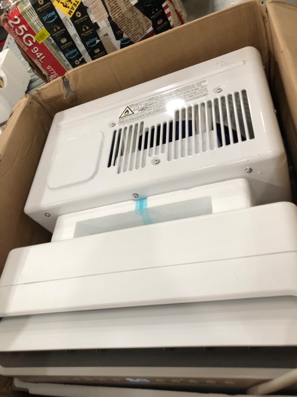 Photo 5 of ***PARTS ONLY*** Midea 12,000 BTU Smart Inverter U-Shaped Window Air Conditioner, 35% Energy Savings, Extreme Quiet, MAW12V1QWT (1277675)
