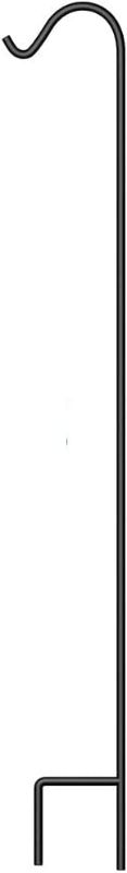 Photo 1 of BEAU JARDIN Shepherd Hook 92 in Tall 3/5in Thick Hummingbird Bird Feeder Pole Premium Heavy Duty Shepards Garden Hanging Plants Hanger Light Lantern Mason Jar Wind Chimes Wedding Metal ShepherdHook61