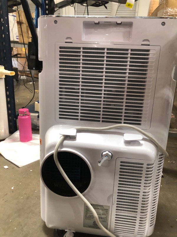 Photo 4 of  MODEL APCA12YZMW--  PORTABLE AIR CONDITIONER WITH DEHUMIDIFIER FOR MEDIUM ROOMS UP TO 450 SQ. FT., 12,000 BTU (8,200 BTU SACC)