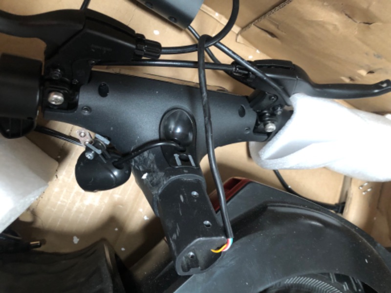 Photo 1 of RCB Electric Scooter for Adults, Front and Rear Double Shock Absorption, 500W Motor, 20 Miles Long Range & Max Speed 18MPH, 10" Inner Honeycomb Tires, e Scooter Folding & Waterproof Certified
