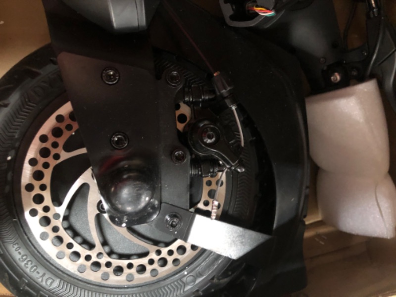 Photo 1 of RCB Electric Scooter for Adults, Front and Rear Double Shock Absorption, 500W Motor, 20 Miles Long Range & Max Speed 18MPH, 10" Inner Honeycomb Tires, e Scooter Folding & Waterproof Certified
