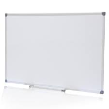 Photo 1 of 48 x 36-in Dry Erase Board Aluminum Frame Wall Large Whiteboard Message Presentation Board for Office & Classroom