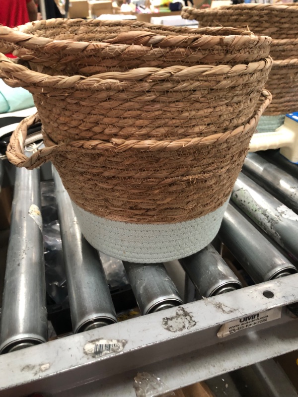 Photo 1 of 3pcks of STORAGE BASKET-
