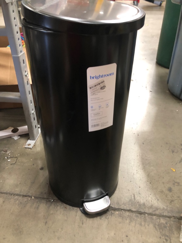 Photo 2 of 30L Round Step Trash Can - Brightroom™
