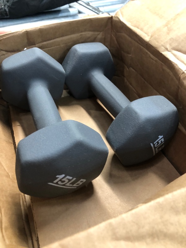 Photo 2 of 15lbs weights set