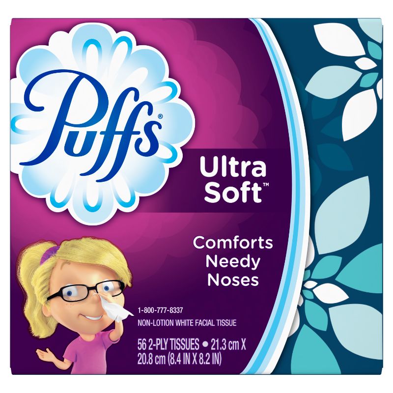 Photo 1 of 10PCKS OF Puffs 56 Ct Facial Tissue
