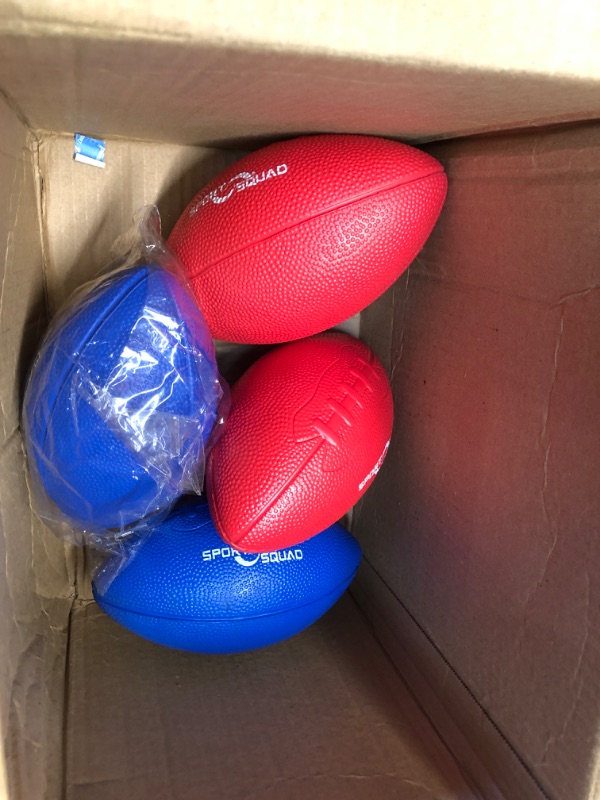 Photo 2 of  Sport Squad Endzone Challenge 2 in 1 Football Toss and Flying Disc Toss - Backyard and Lawn Game for Indoor and Outdoor Use NO TARGET 
4 SET BEANBAG TOSS 