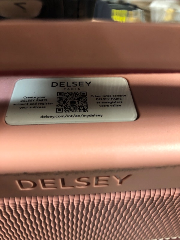 Photo 5 of  PINK DELSEY Paris Chatelet Hardside Carry on Spinner Suitcase -
