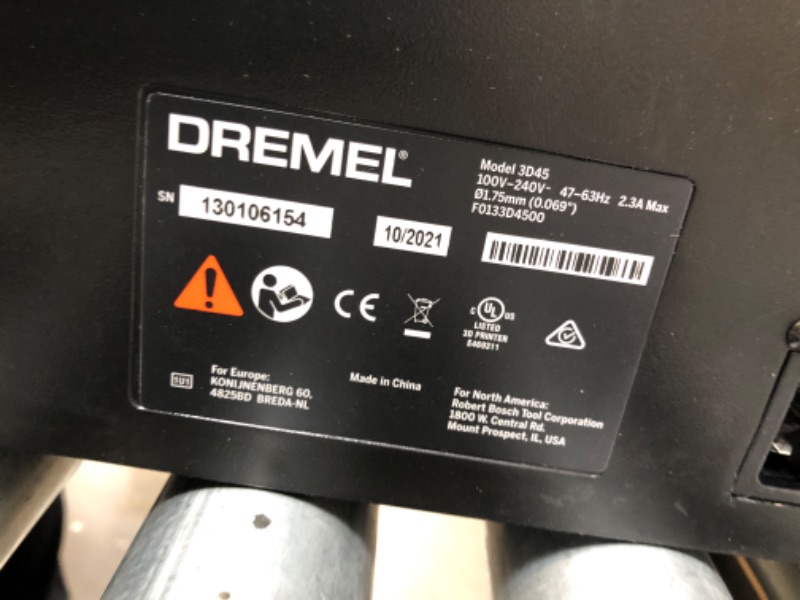 Photo 1 of Dremel 3D45-EDU DigiLab 3D Printer with EDU Bundle
