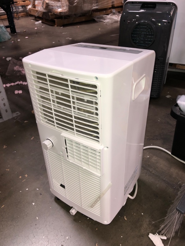 Photo 2 of Midea 8,000 BTU ASHRAE (5,300 BTU SACC) Portable Air Conditioner, Cools up to 175 Sq. Ft., Works as Dehumidifier & Fan, Remote Control & Window Kit Included
