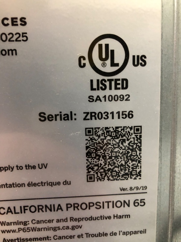 Photo 6 of ***PARTS ONLY*** GE Profile Opal | Countertop Nugget Ice Maker | Portable Ice Machine Complete with Bluetooth Connectivity | Smart Home Kitchen Essentials | Stainless Steel Finish | Up to 24 lbs. of Ice Per Day(POWERS ON. USED AND MINOR DENTS AND DAMAGE)