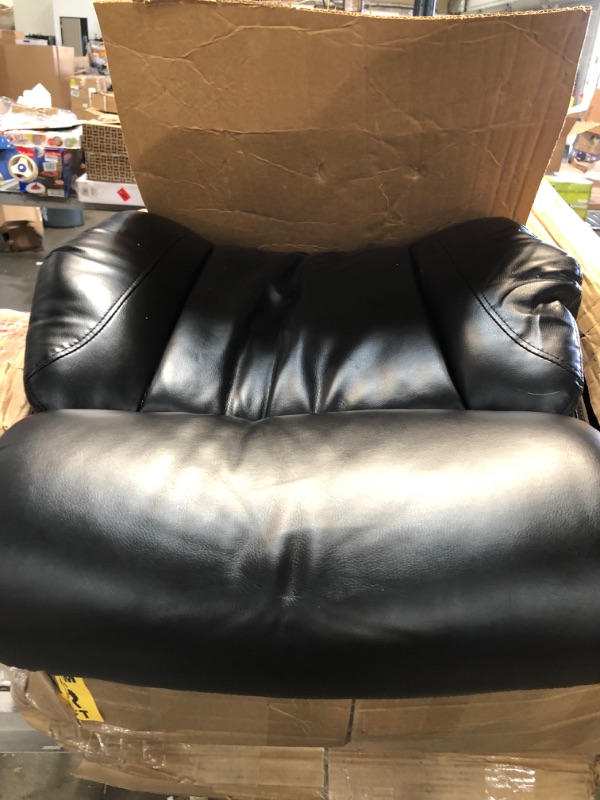 Photo 1 of Leather Office Chair (Unspecified). Chair in picture used for reference.