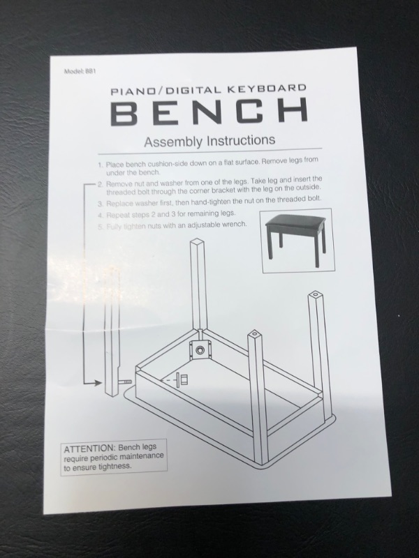 Photo 5 of Yamaha P125 88-Key Weighted Digital Piano Home Bundle with Furniture Stand and Bench.