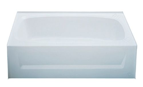 Photo 1 of Better Bath Standard Bathtub with Left Drain, 27" X 54", White
