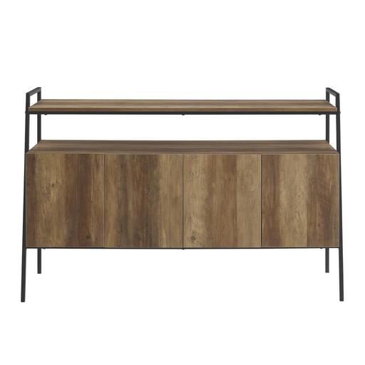 Photo 1 of 52-Inch Urban Industrial TV Stand, One Size , Brown
