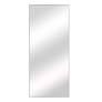 Photo 1 of 71 in. x 28 in. Modern Rectangle Metal Framed Silver Full Length Floor Leaning Mirror 
