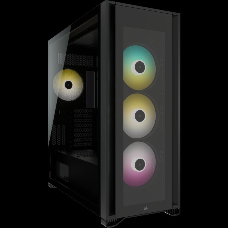 Photo 1 of Corsair ICUE 7000X RGB Full Tower E-ATX Gaming Case - Black
