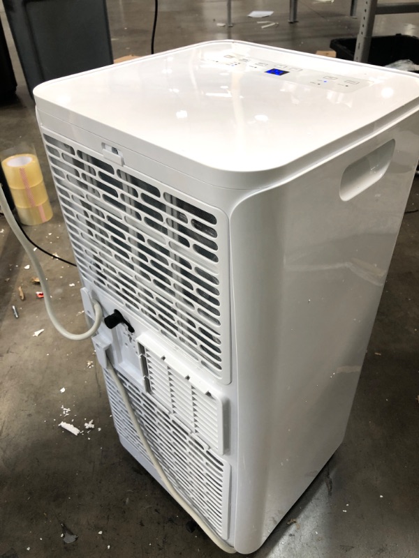 Photo 5 of GE 6,100 BTU Portable Air Conditioner for Small Rooms up to 250 sq ft., 3-in-1 with Dehumidify, Fan and Auto Evaporation, Included Window Installation Kit
