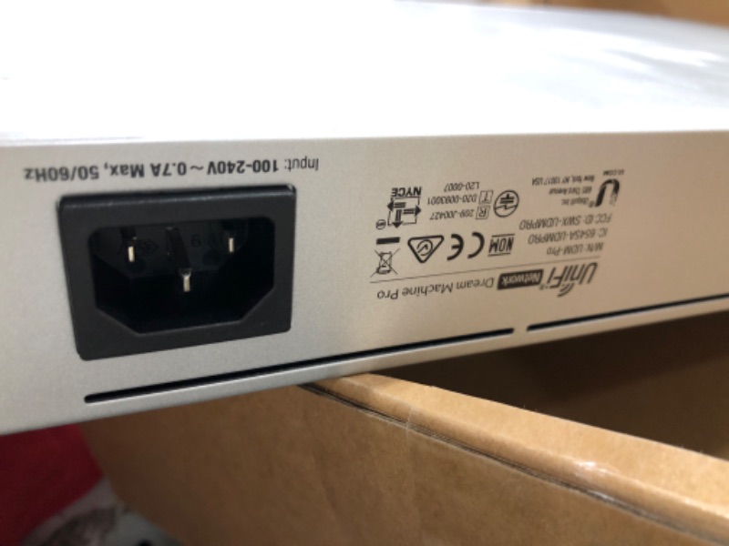 Photo 6 of Ubiquiti UniFi Dream Machine Pro UDM-PRO 8 Ports Network Management Appliance
