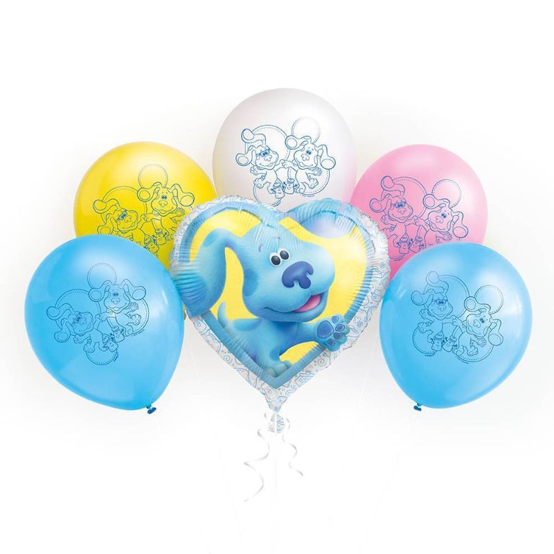 Photo 1 of 5PK-Nick Jr. 6ct Blue's Clues Balloon Kit
