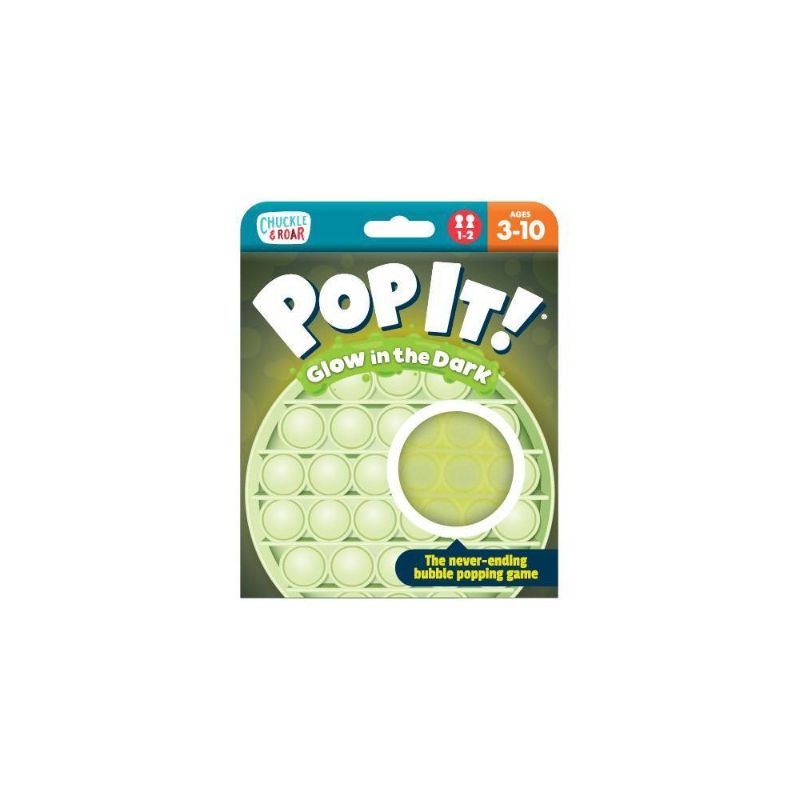 Photo 1 of 2pk-Chuckle & Roar Pop It! Glow in the Dark.
