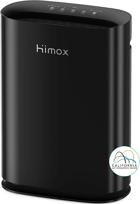 Photo 1 of HIMOX Air Purifier Large Room Pets Home Bedroom Allergies 5 in 1 Medical Grade H13 True HEPA Filter 1500 to 2000 Sq Ft Air Cleaner Remove 99.99% of Dust Mold Pollen Smoke Odor Automatic Sensors H05
