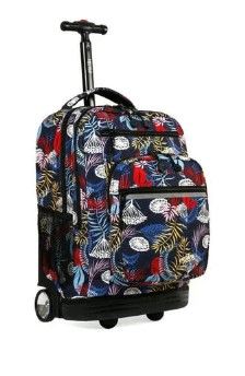 Photo 1 of J World Sundance Rolling Backpack, Botanic
