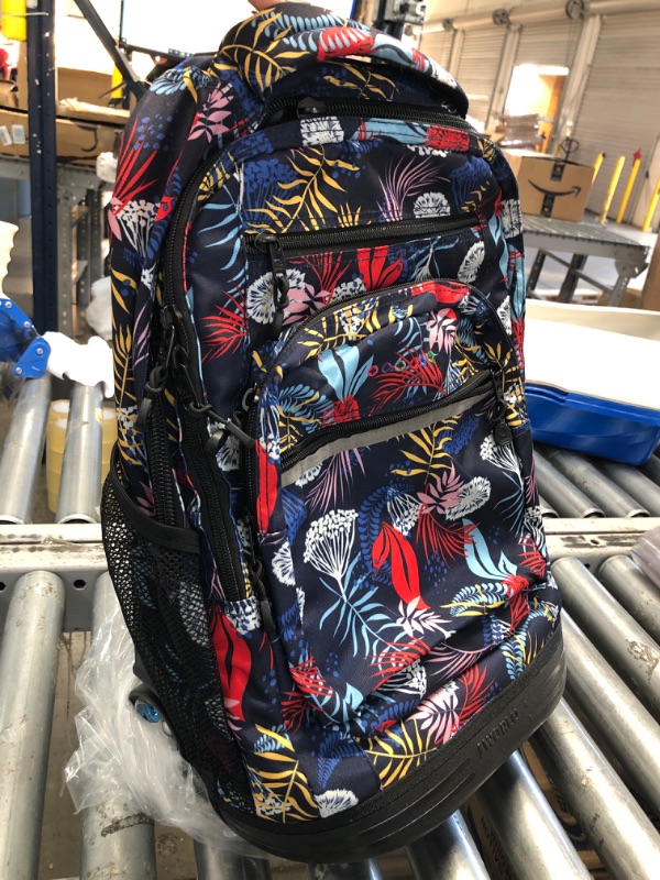 Photo 2 of J World Sundance Rolling Backpack, Botanic
