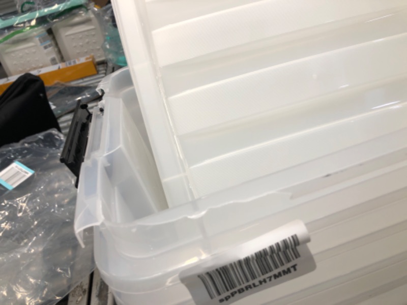 Photo 2 of 5PK CLEAR TOTES SMALL