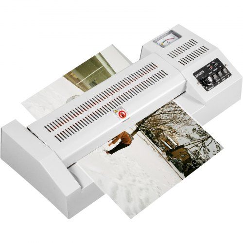 Photo 1 of VEVOR Lamination Machine 12.6" Thermal Laminator Machine 4 Rollers System Portable Laminating Machine for Home School or Small Office Suitable for Use with Photos, Handouts or Other Laminating Needs
