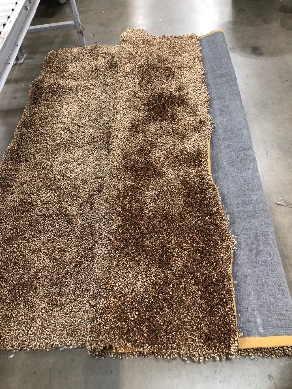 Photo 2 of 10x8ft Brown Fuzzy Rug