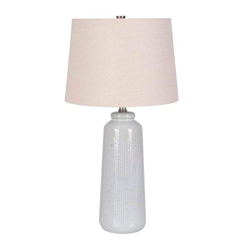 Photo 1 of Large Ceramic Table Lamp Light Blue - Threshold™
