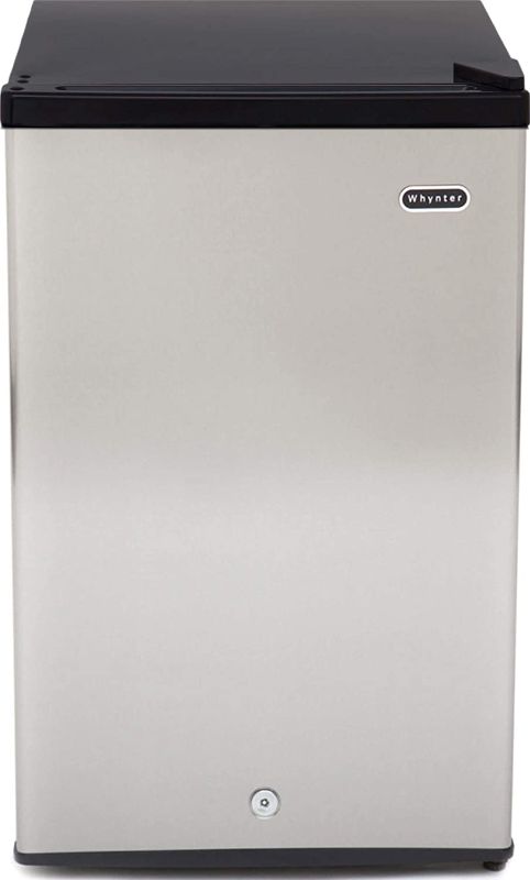 Photo 1 of Whynter CUF-301SS Energy Star 3.0 Cubic feet Upright Freezer, Stainless Steel-3
