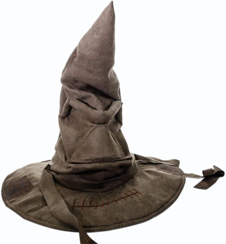 Photo 1 of Harry Potter Real Talking Sorting Hat Animated Costume, Brown
