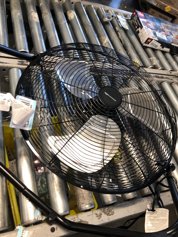 Photo 2 of AmazonCommercial 20" High Velocity Industrial Fan, Black,
