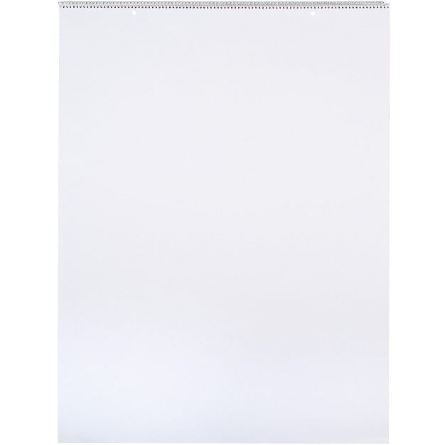 Photo 1 of School Smart Chart Paper Pad, 24 x 32 Inches, Unruled, 25 Sheets

