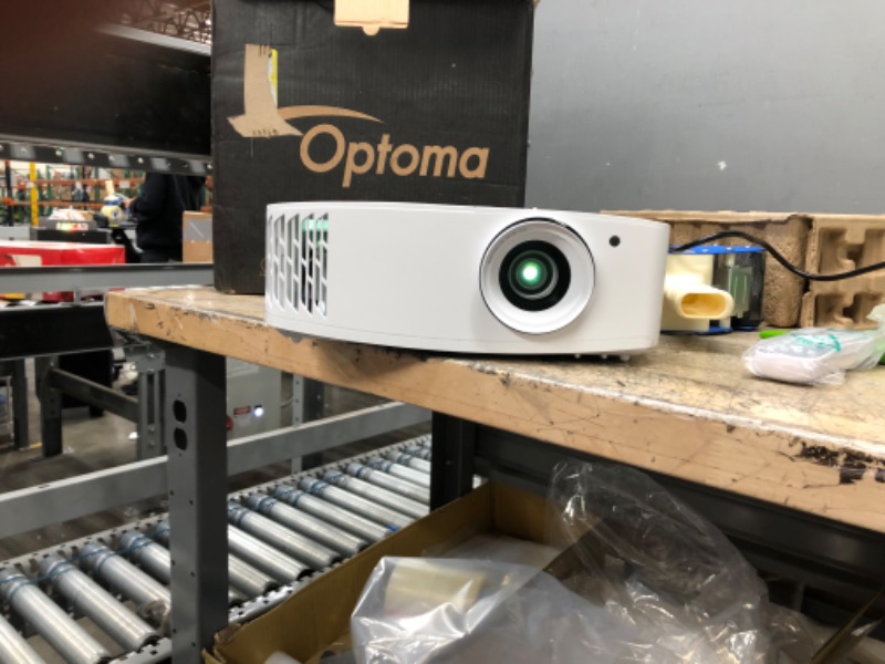 Photo 7 of Optoma UHD38 Bright, True 4K UHD Gaming Projector | 4000 Lumens | 4.2ms Response Time at 1080p with Enhanced Gaming Mode | Lowest Input Lag on 4K Projector | 240Hz Refresh Rate | HDR10 & HLG 2021 Model/Lowest Input Lag/4000 Lumens