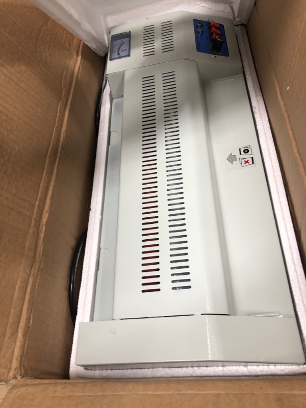 Photo 2 of VEVOR Lamination Machine 12.6" Thermal Laminator Machine 4 Rollers System Portable Laminating Machine for Home School or Small Office Suitable for Use with Photos, Handouts or Other Laminating Needs