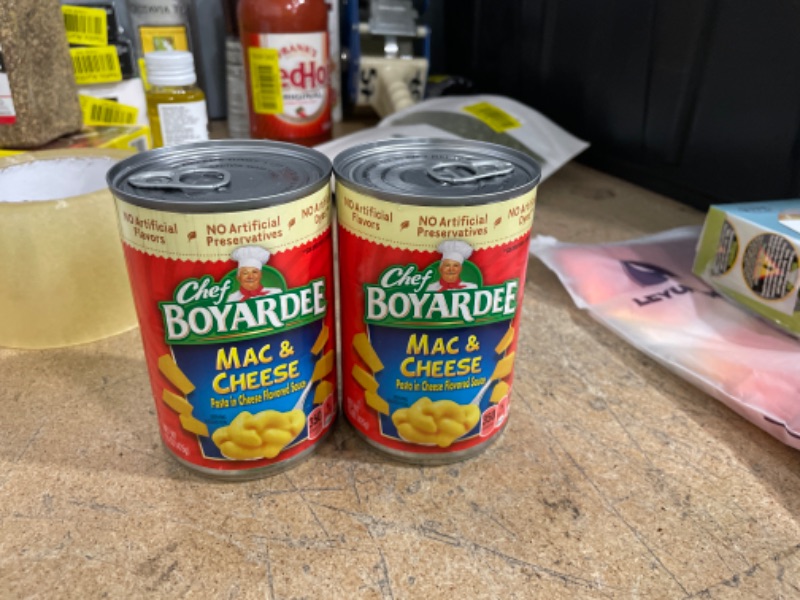 Photo 1 of BEST BUY DEC 2022-2PK-Chef Boyardee Macaroni and Cheese, 15 Ounce 15 Ounce (Pack of 1)