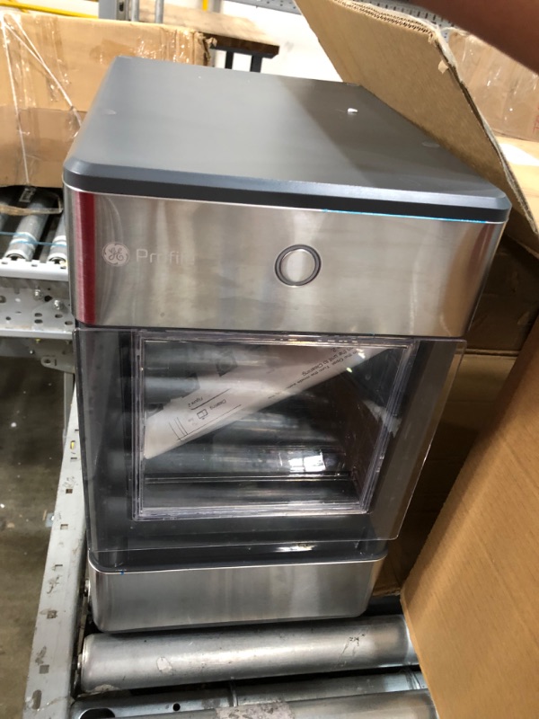 Photo 2 of GE Profile Opal 2.0 | Countertop Nugget Ice Maker | Ice Machine with WiFi Connectivity | Smart Home Kitchen Essentials | Stainless Steel
