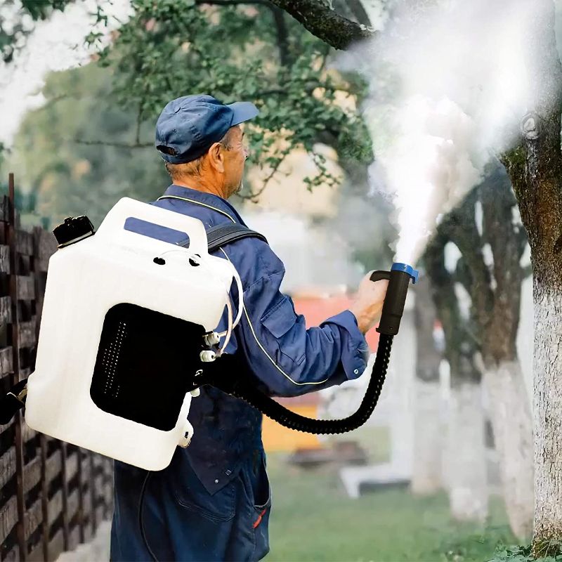 Photo 1 of *nonfunctional* Sylvan 2.0 HIGH Powered Corded ULV FOGGER Backpack Built-in HIGH Powered 1200w Electric Portable Cold Dual NOZZLES Sprayer
