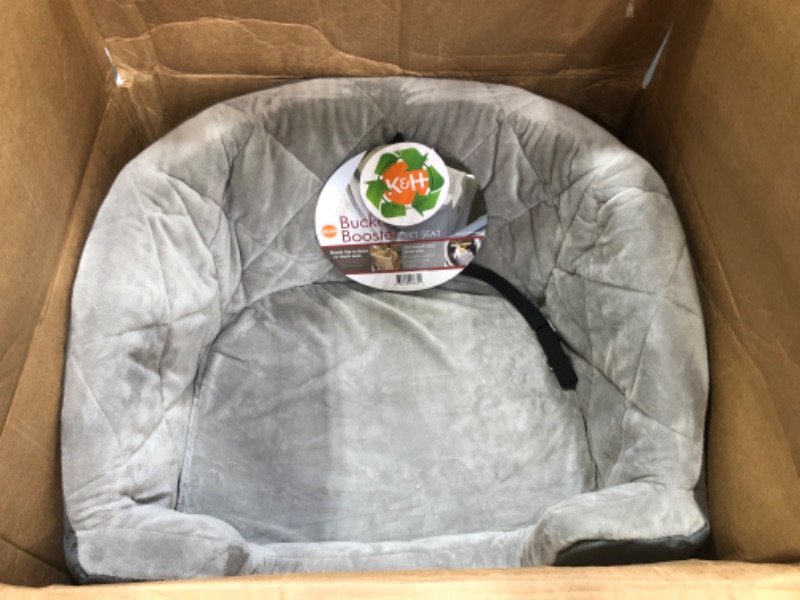 Photo 2 of K&H Bucket Booster Pet Seat - Large GRAY.