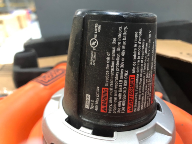 Photo 2 of Black & Decker 36 V/40 V Lithium Sweeper/Vacuum