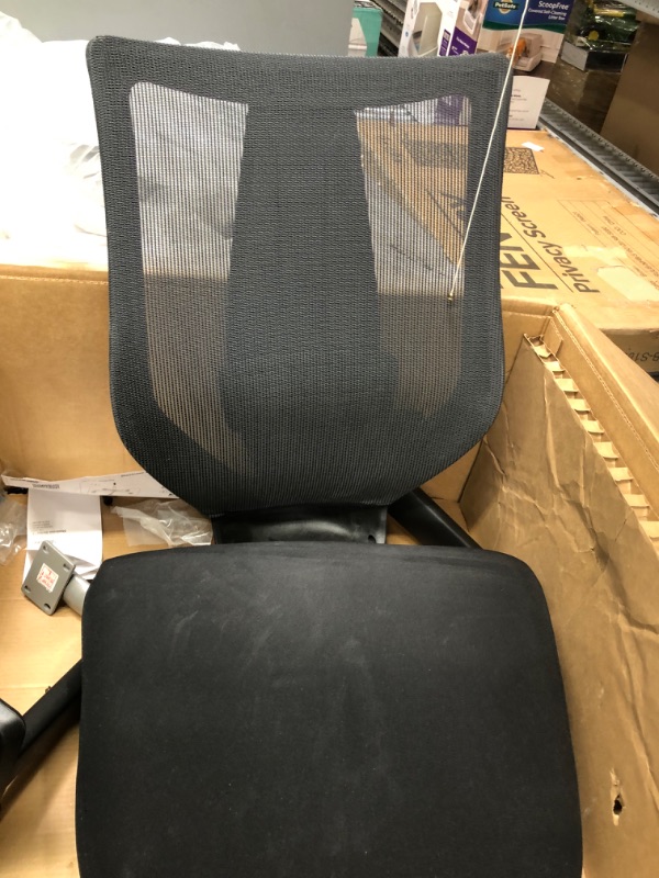 Photo 2 of Steelcase Series 1 Work Office Chair - Licorice (USED HARDWARE LOOSE IN BOX)